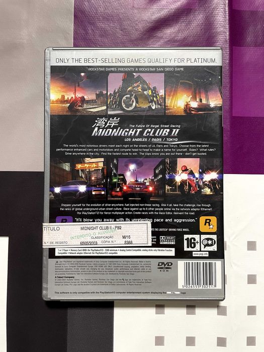 Midnight Club 2 (PS2)