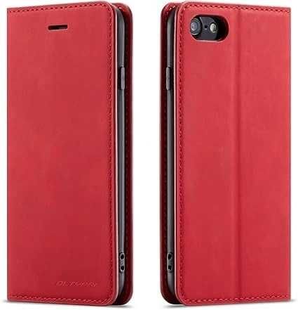 Etui z klapką do Apple iPhone 7 Plus / iPhone 8 Plus czerwony