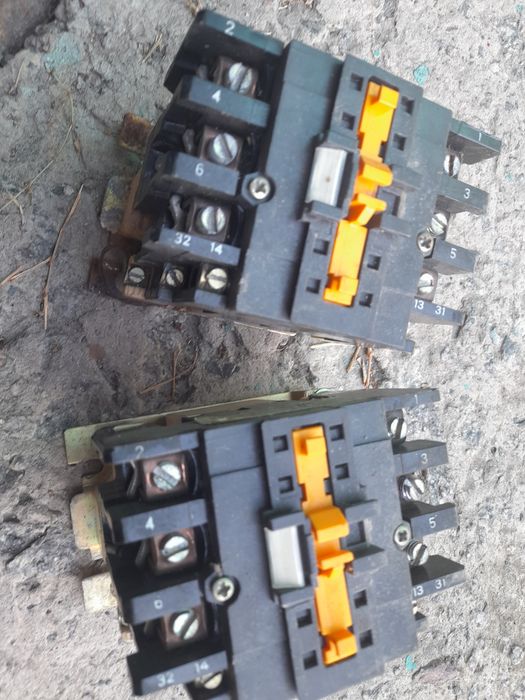 Магнітні пускачі, контактори асортимент