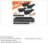 Pack Vigilância Video + 4 cameras 800 linhas