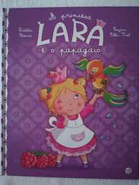 Livro infantil "A princesa Lara e o papagaio"