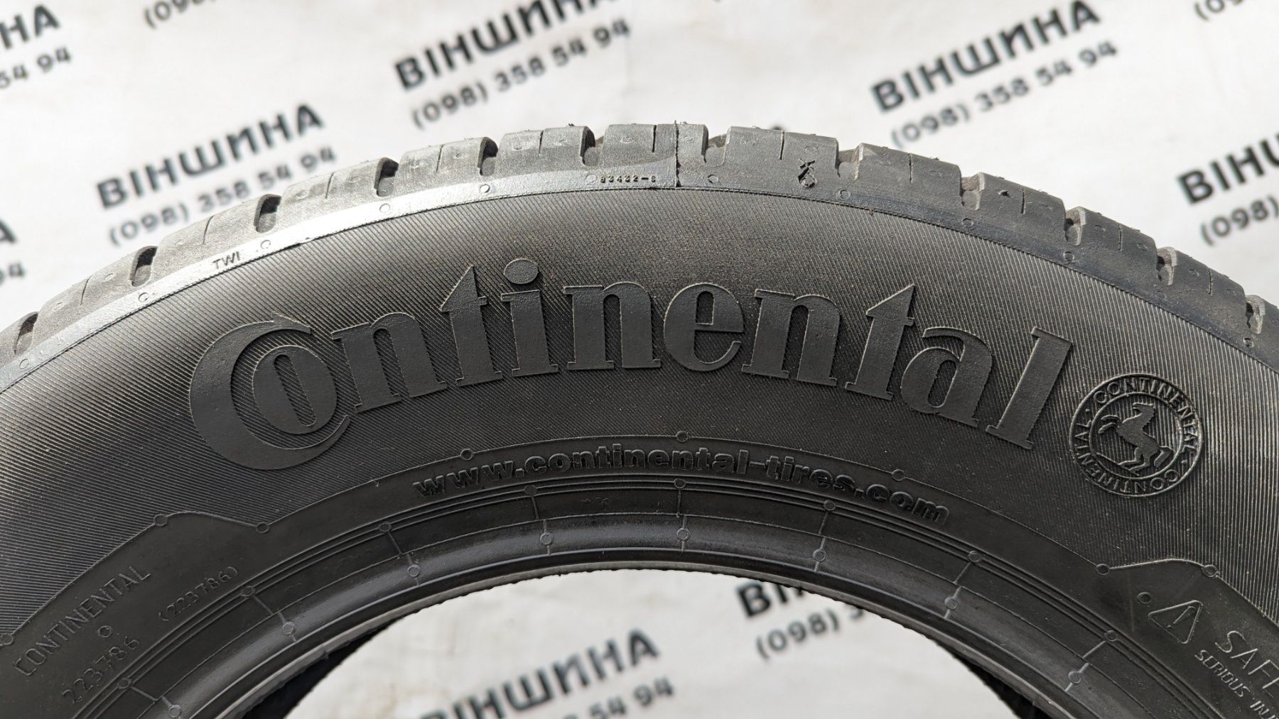 Шини 175/70 R 14 Continental ContiEcoContact 5. Пара Нові колеса склад