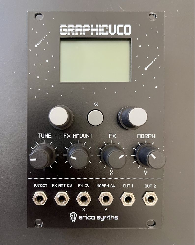 ERICA SYNTHS GRAPHIC VCO = NOVO