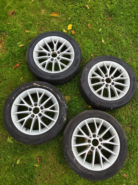 Felgi OEM BMW 5x120 17' opony hankook winter icept evo 2 205/65