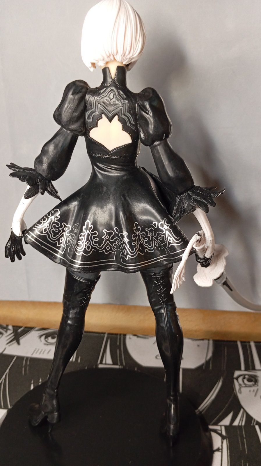 Большая аниме фигурка 1/6 29см 2Б коллекционная Anime figure колекційн
