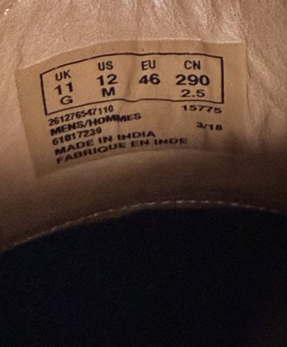 Туфли мужские Clarks , 45