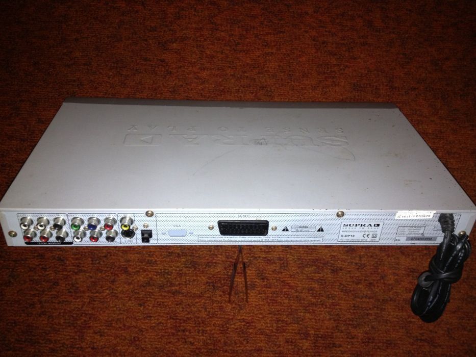 Плеер DVD SUPRA S-DP10 Продам
