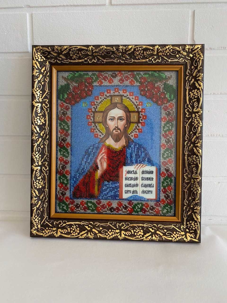 Вишита ікона Господь Вседержитель
