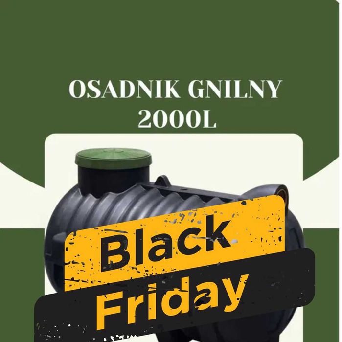 ZBIORNIK OG 2.0 2000L Oczyszczalnia | Osadnik Gnilny