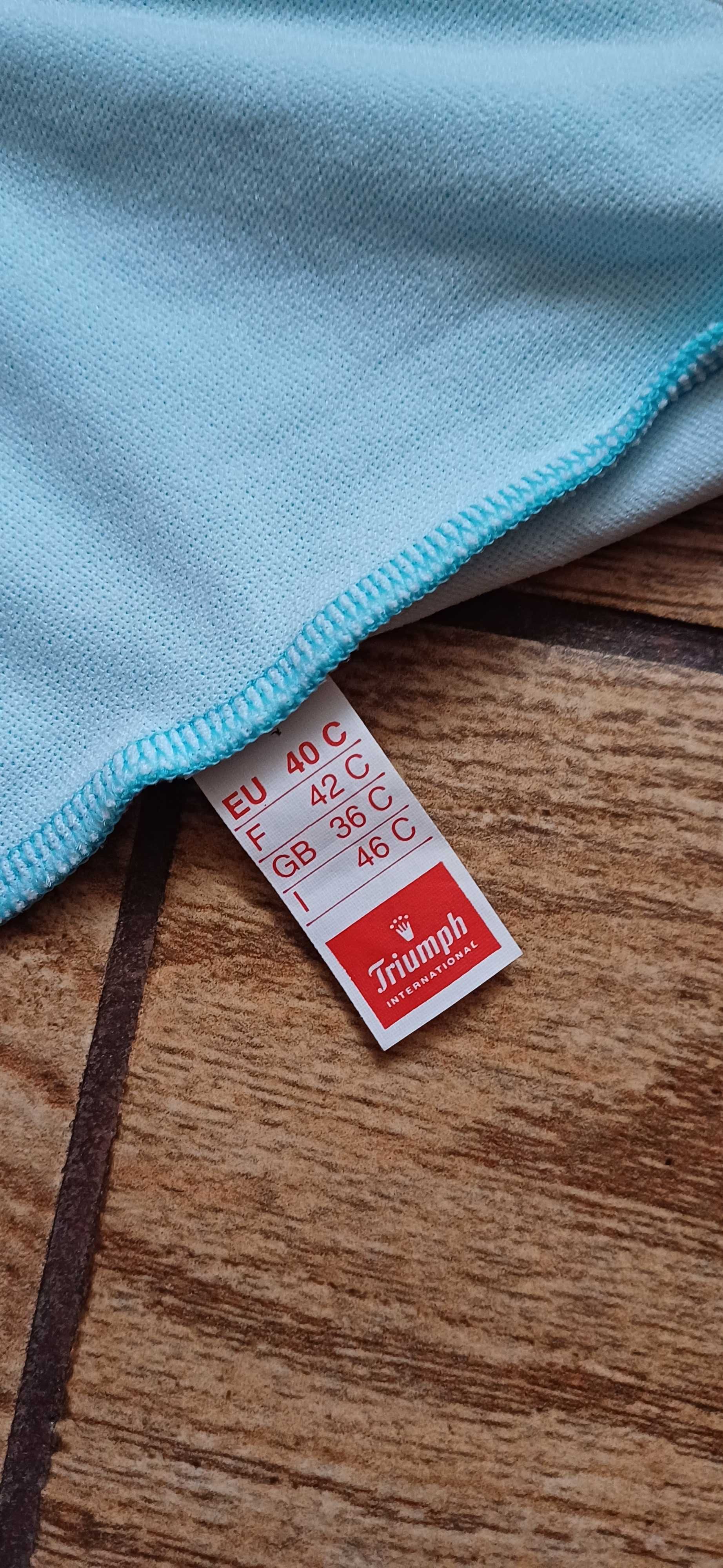 Nowy turkusowy strój kąpielowy Triumph M2M Basic OW w r. 40 C