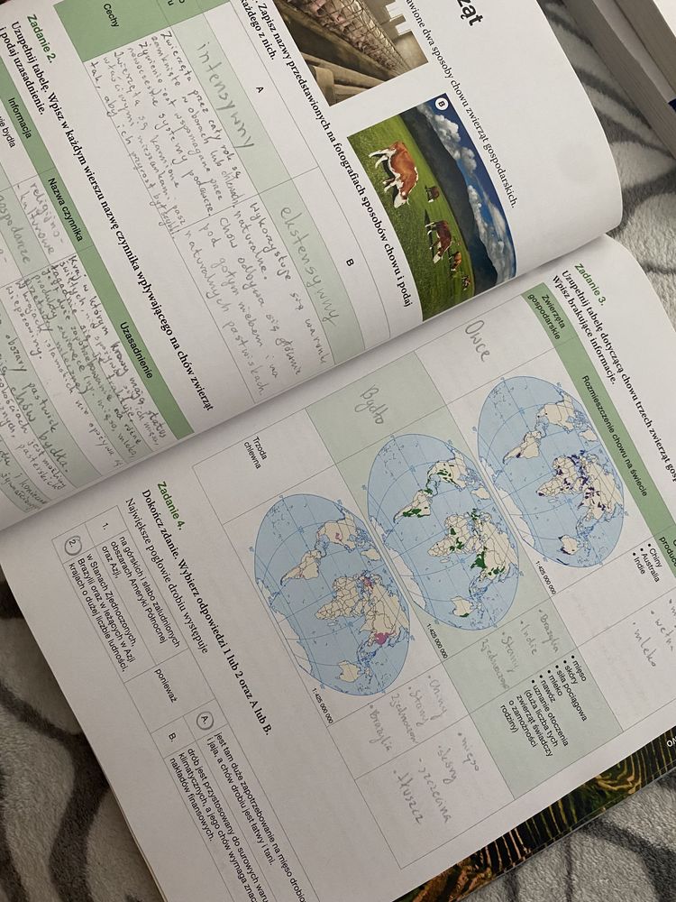 Karty pracy ucznia oblicza geografii 2 nowa era geogriafia ćwiczenia