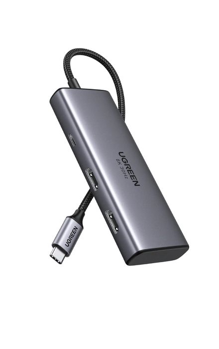Багатофункціональна USB-C док-станція 6-в-1 Ugreen CM498
