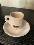 conjunto chavena e pires de cafe zegafredo cafe
