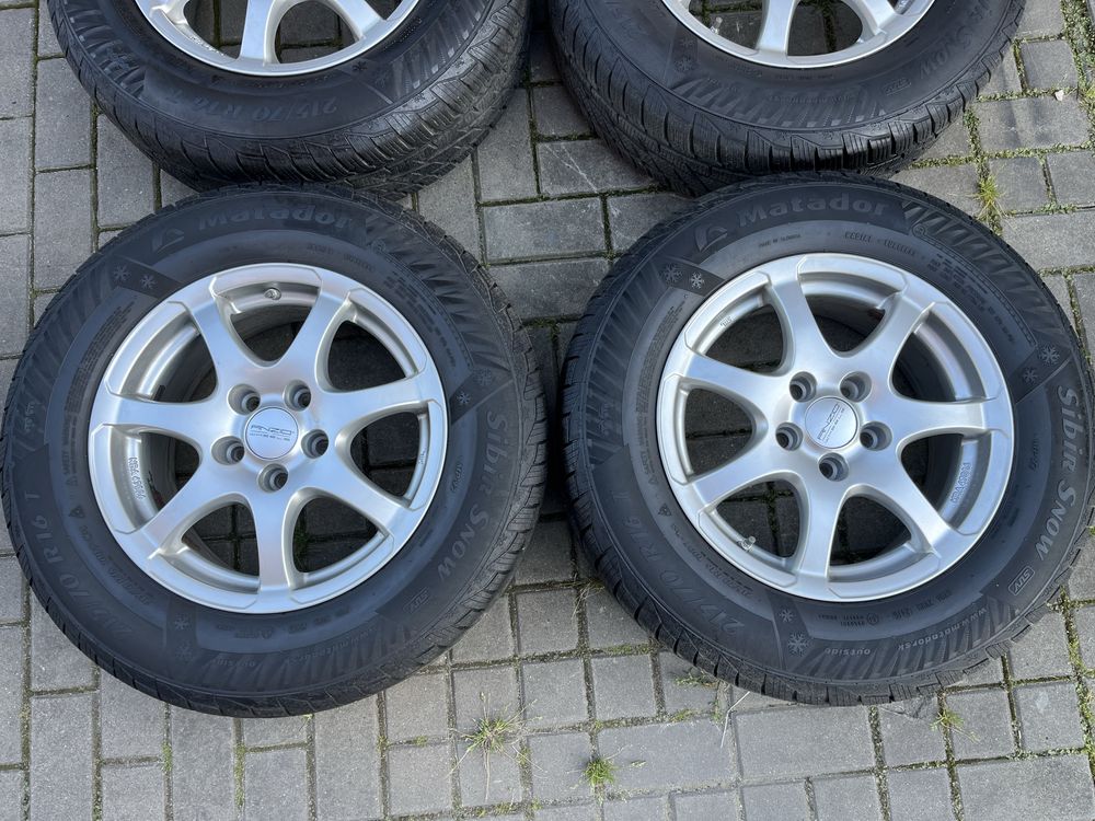 Koła felgi anzio 16 5x114,3 opony 215/70/16 nissan honda