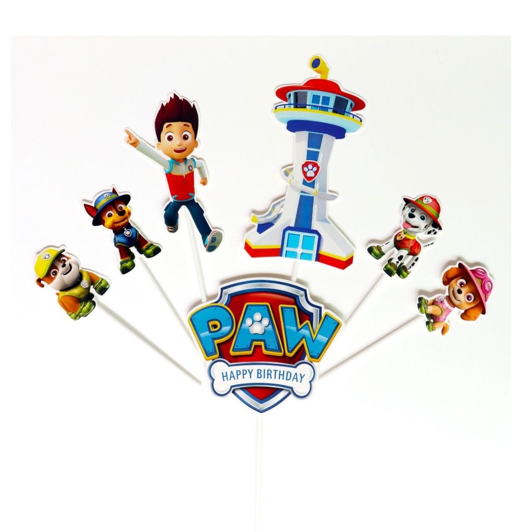 Topper Paw Patrol 7szt