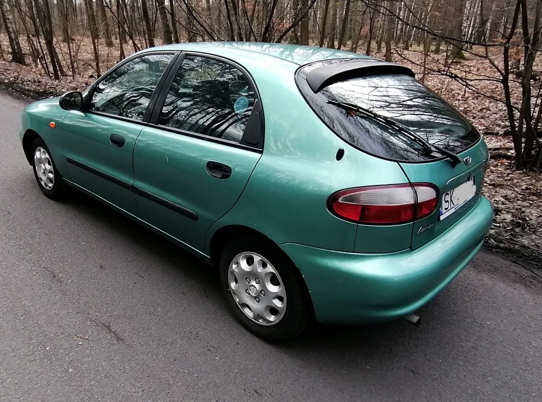 Daewoo Lanos 1,6 16V 1999r. 119 kkm,  pierwszy właściciel