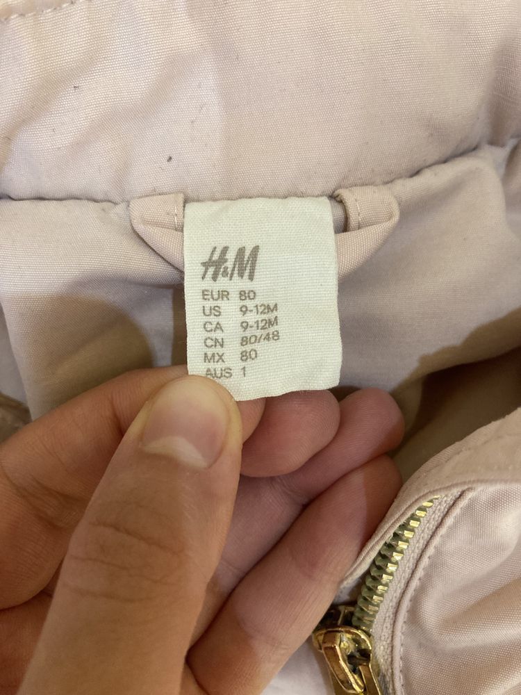 Куртка деми H&M 9-12 мес