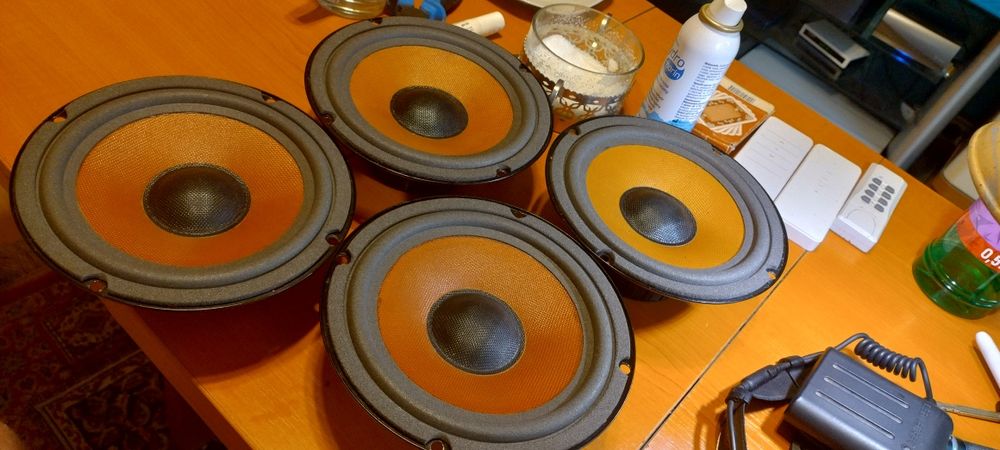 Regeneracja głośników ,wymiana membran ,zawieszeń.