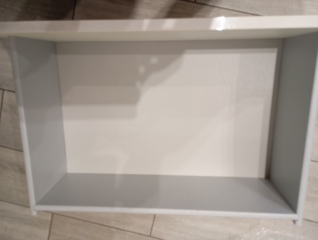 Szuflada besta front, prowadnice IKEA biały połysk