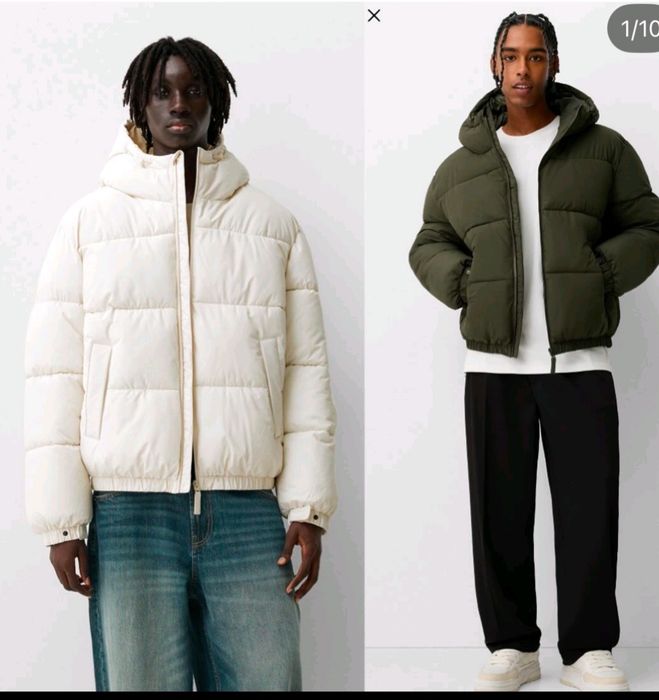 Куртка пуф від Bershka.