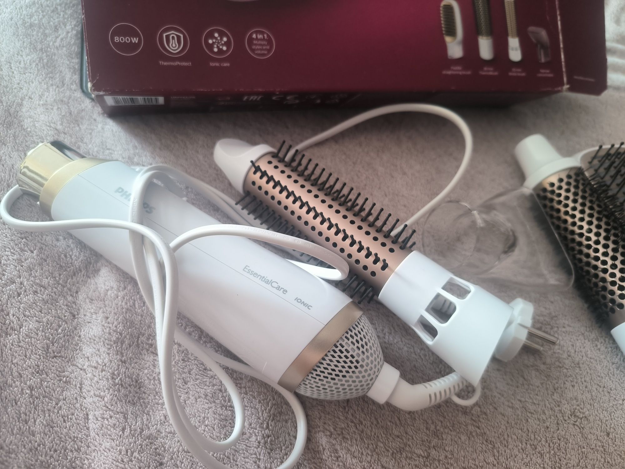 Фен philips air styler 3000 easy hairstyle with ionic care