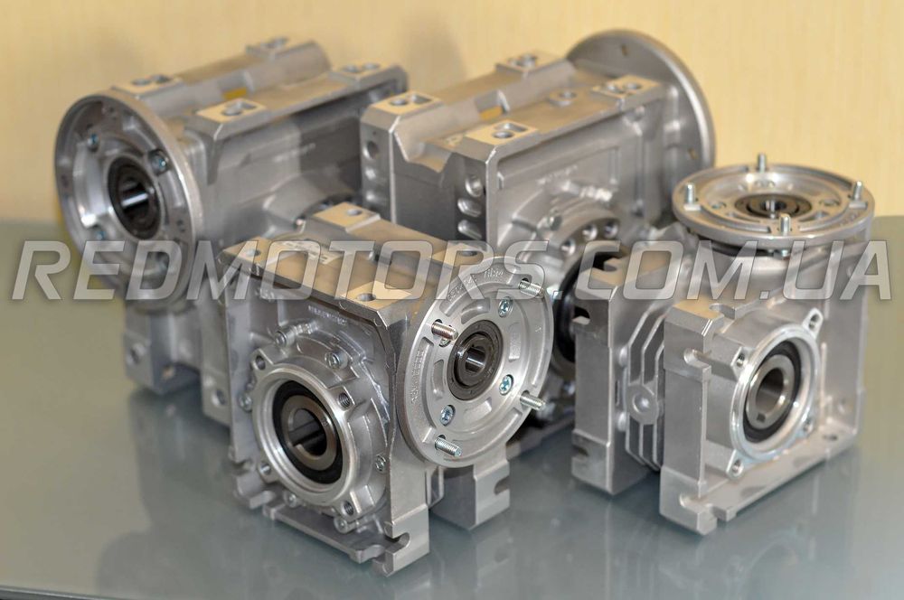 Італійські мотор-редуктори Hydro-Mec, черв'ячні Q40-130, циліндричні