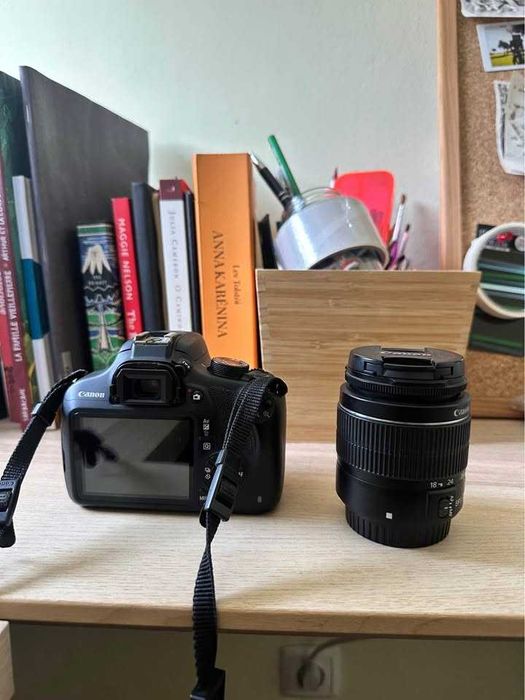 Camera Canon T5 + lente 18.55mm