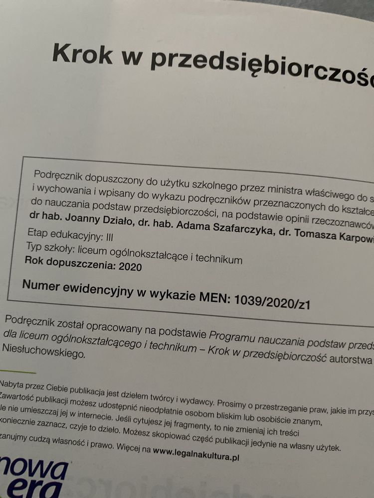 Krok w przedsiebiorczość