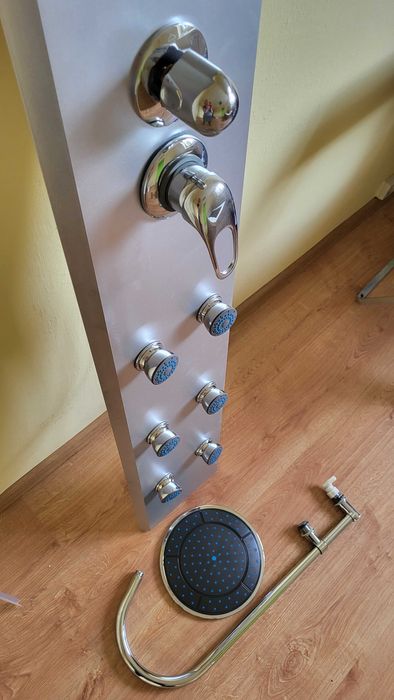 Panel kabiny z hydromasażem 8 dysz