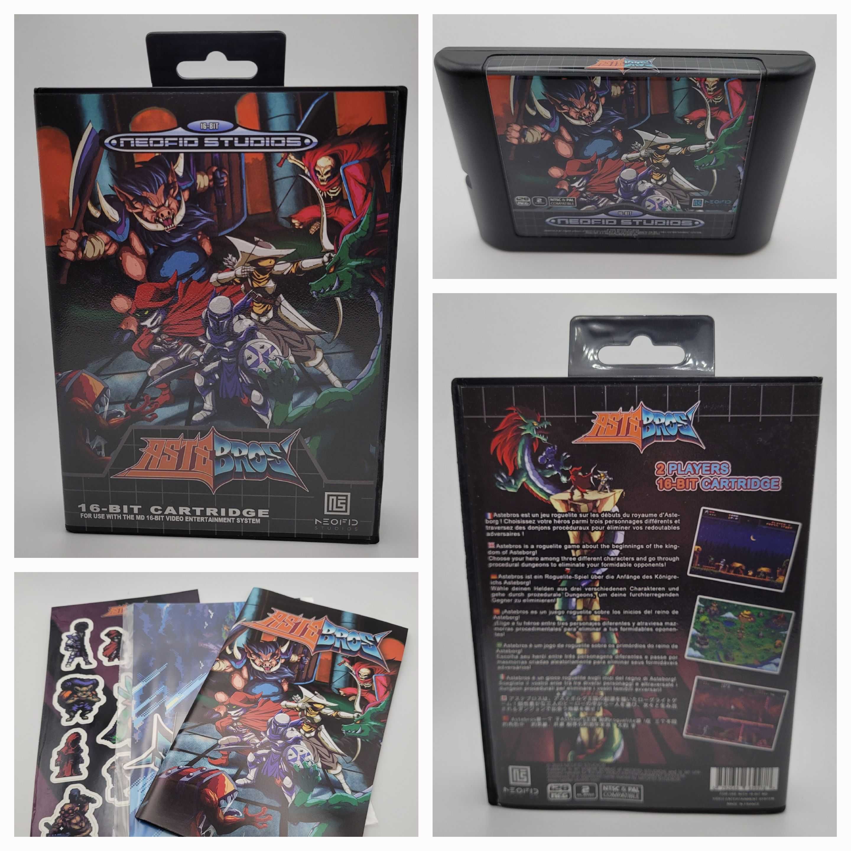 Mega drive jogo: Deamons of Astemburg