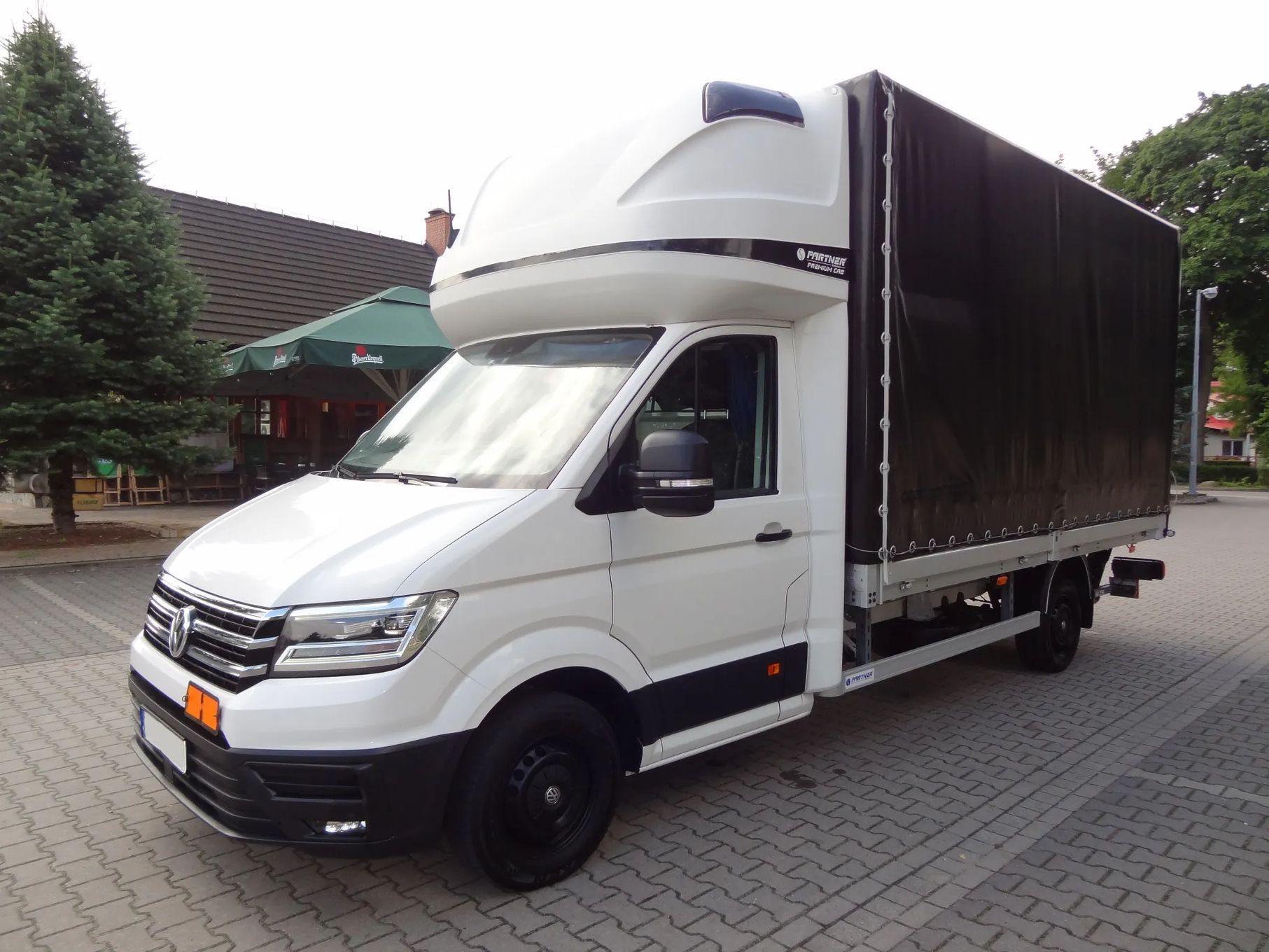 Volkswagen Crafter 177KM WINDA Firana 8EP  Salon Polska Pełna Opcja Aktywny Tempomat Car-Play LEDY