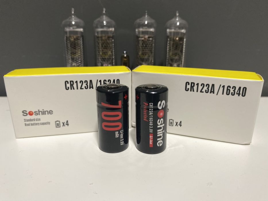 Аккумулятор CR123A (16340) 3V 700mAh для ajax