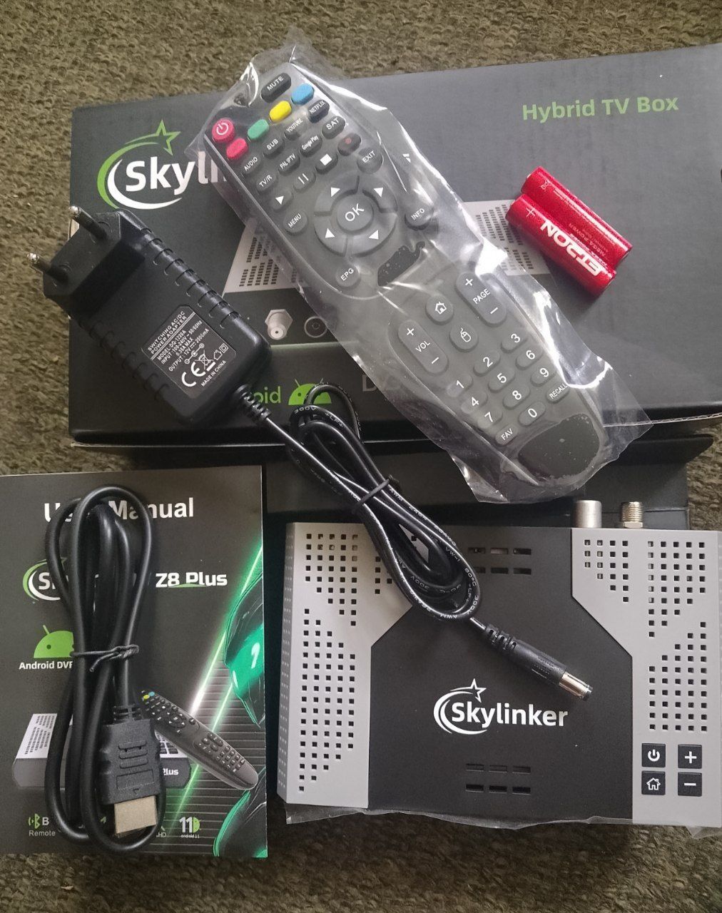 Skуlіnkеr Z8 Plus: ОТТ+DVB-S2+Т2 4K - Hуbrіd Smart ТV BОХ, Android 11
