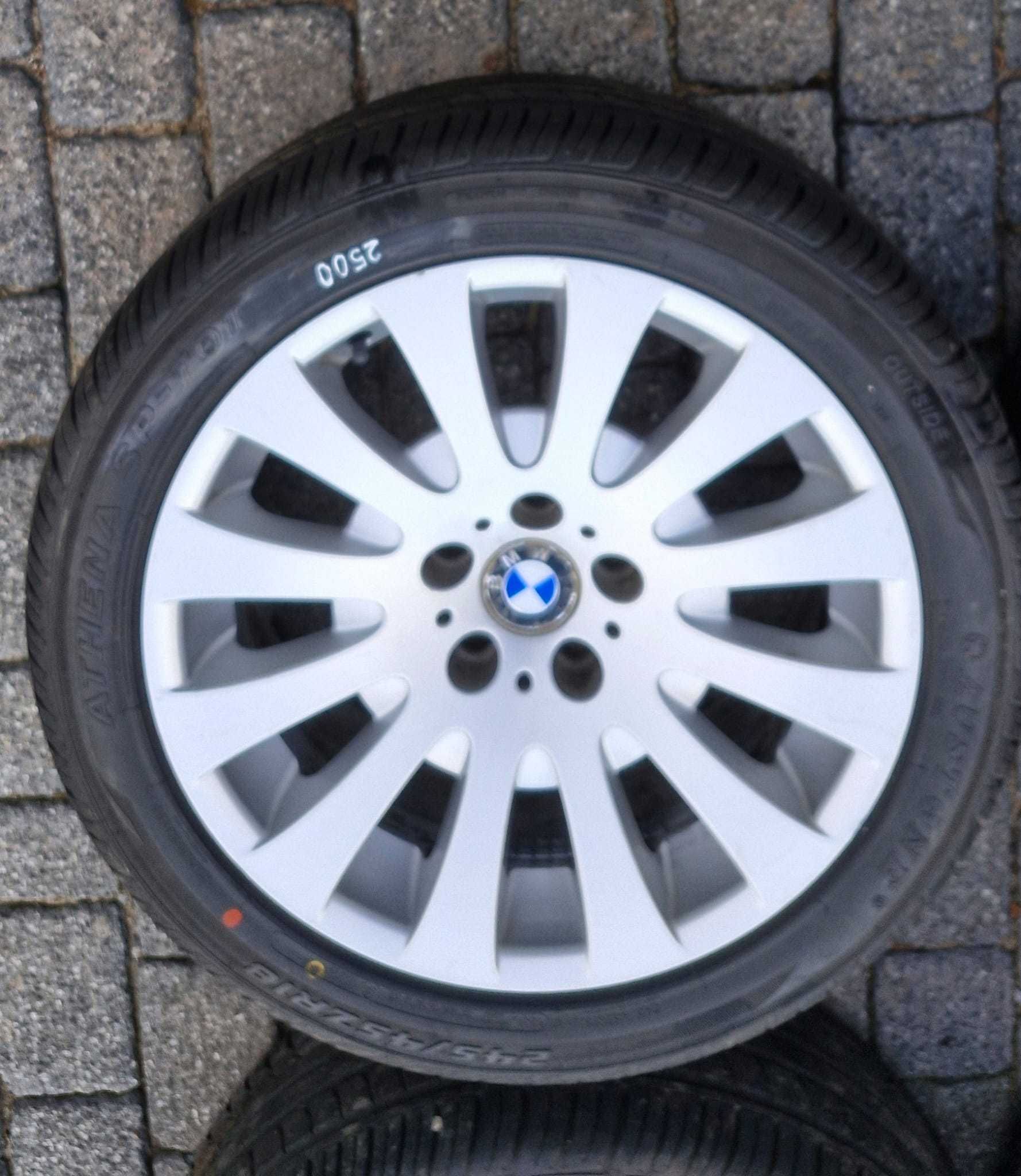 Felgi koła BBS BMW E60 E61 E63 E64 E65 styling wz118 nowe opony 245/45