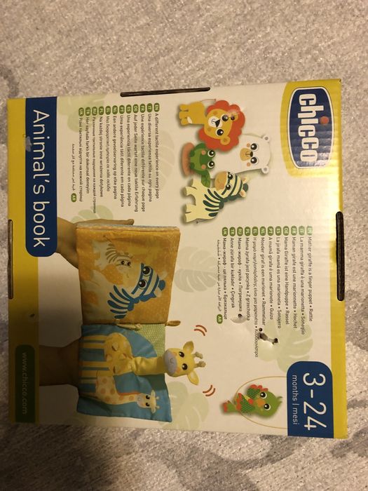 Chicco książeczka sensoryczna nowa