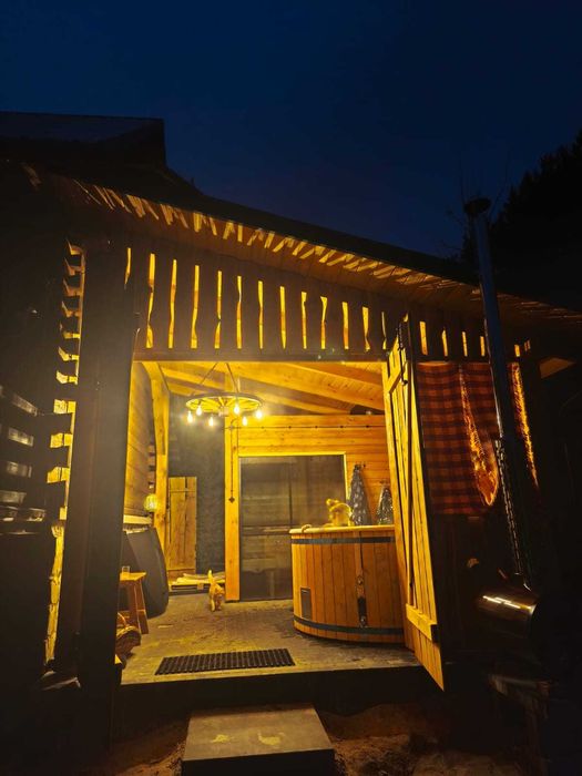 Klimatyczny domek na Roztoczu, Balia/Jacuzzi, Roztocze