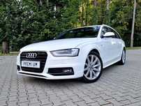 Audi A4 S line 2.0TDI 150KM Czarny sufit BiXenon PDC 18 cali WEBASTO 2 klucze