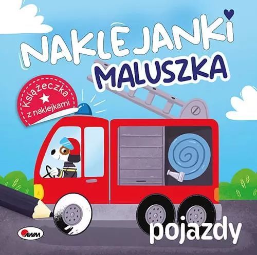 Naklejanki Maluszka, Pojazdy Praca Zbiorowa Nowa