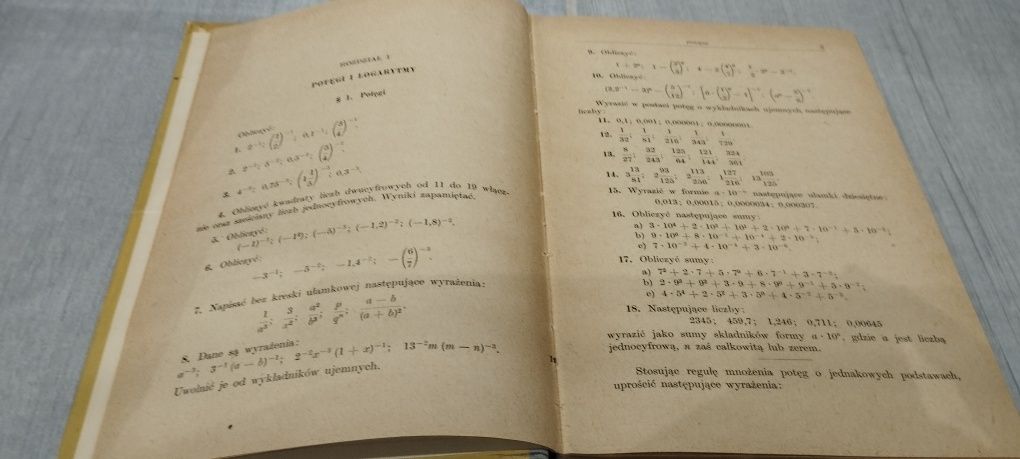 Zbiór zadań algebraicznych klasa X-XI - Jan Kozicki Matematyka