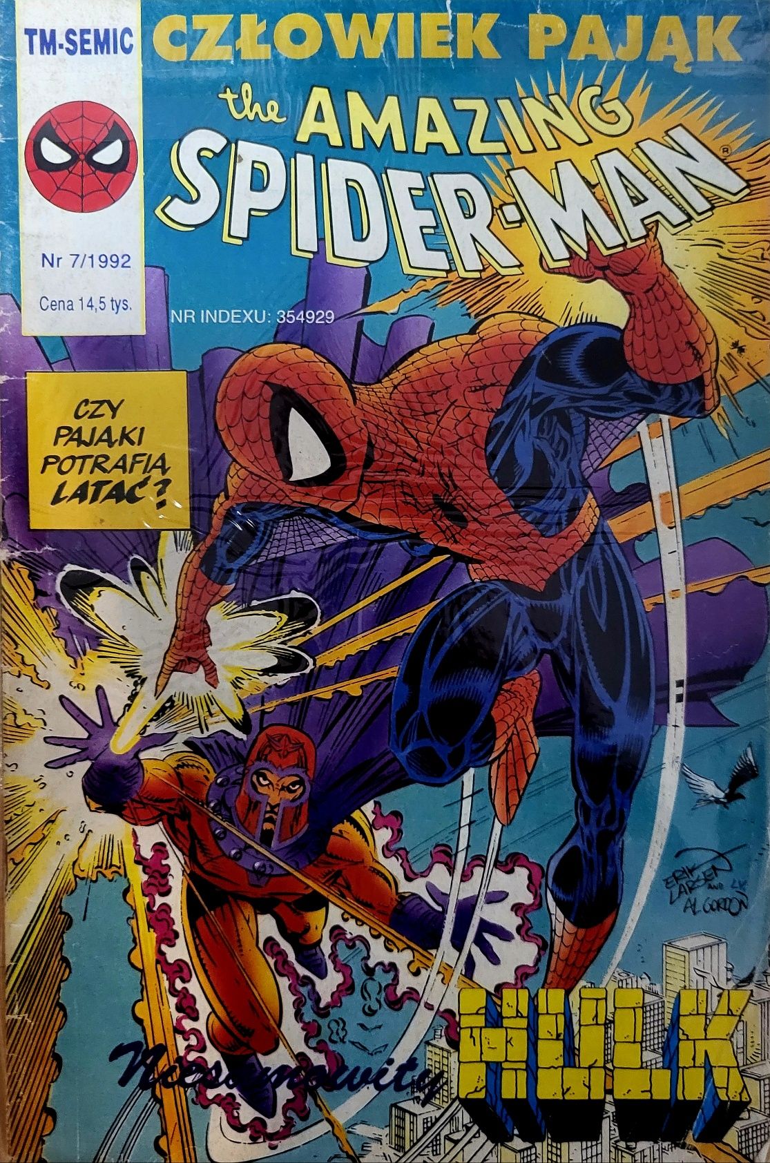 Komiks The Amazing Spider-Man 7/1992 db+