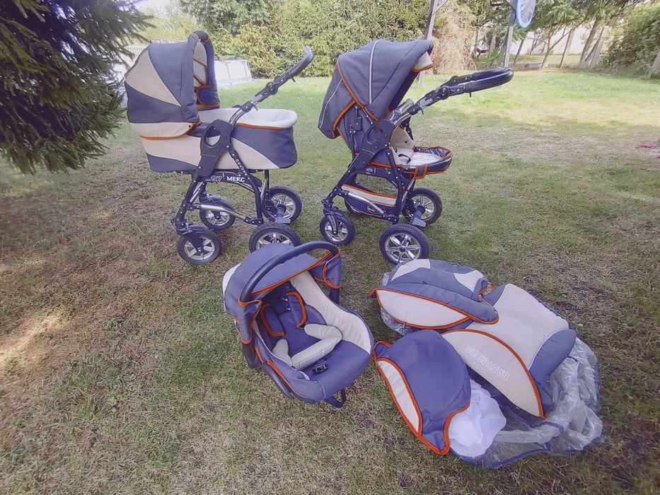 Wózek dziecięcy Baby Merc Q7 3w1