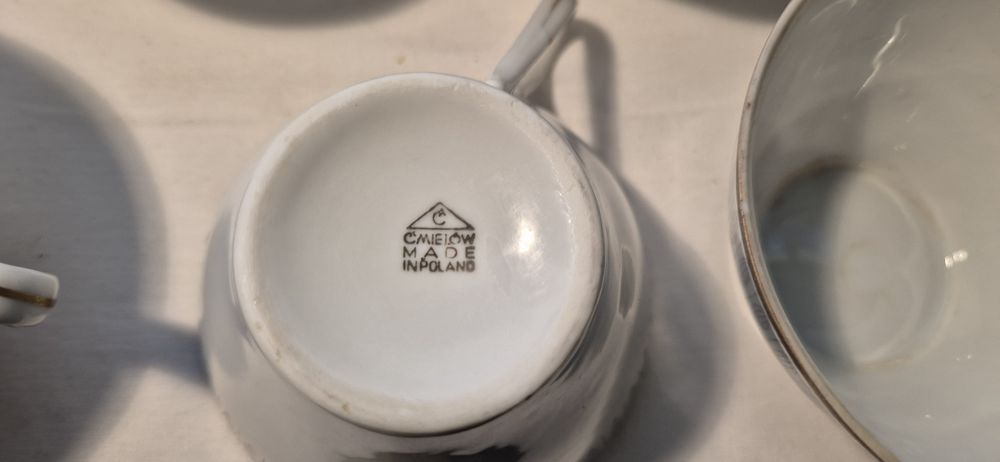 Filiżanki Ćmielów Carry Potacki lata 60 New Look