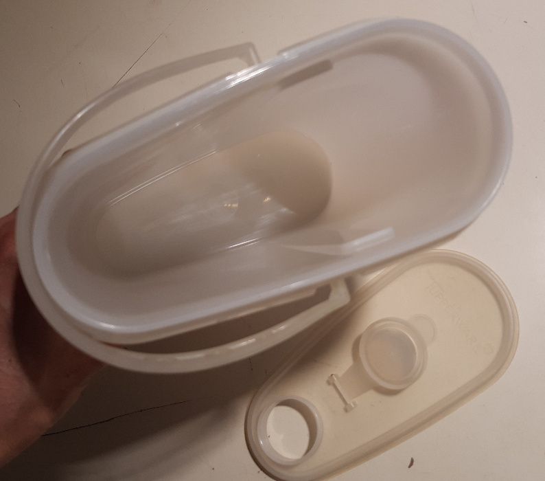 Retro Antigo Tupperware Jarro 1.7Lts Branco