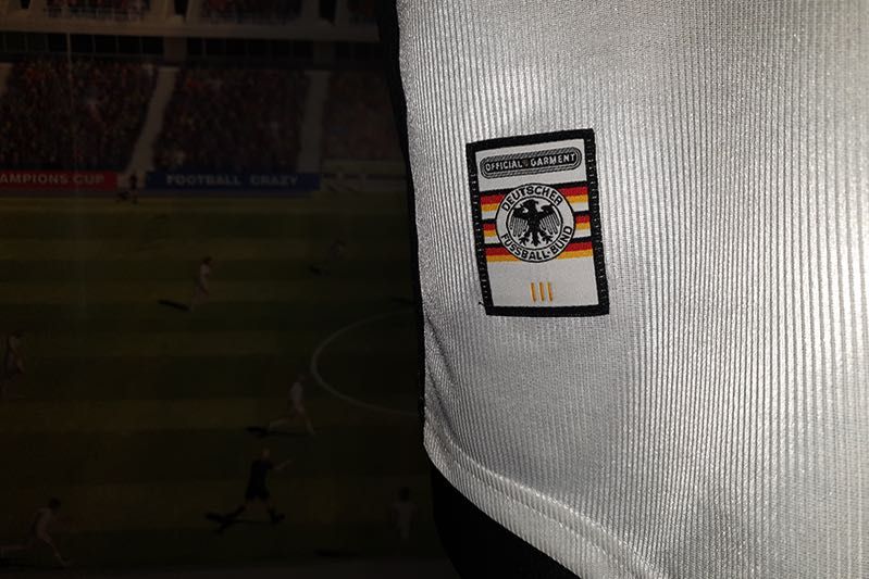 Niemcy DFB Adidas Official Garment 1998/2000 home rozmiar: XL