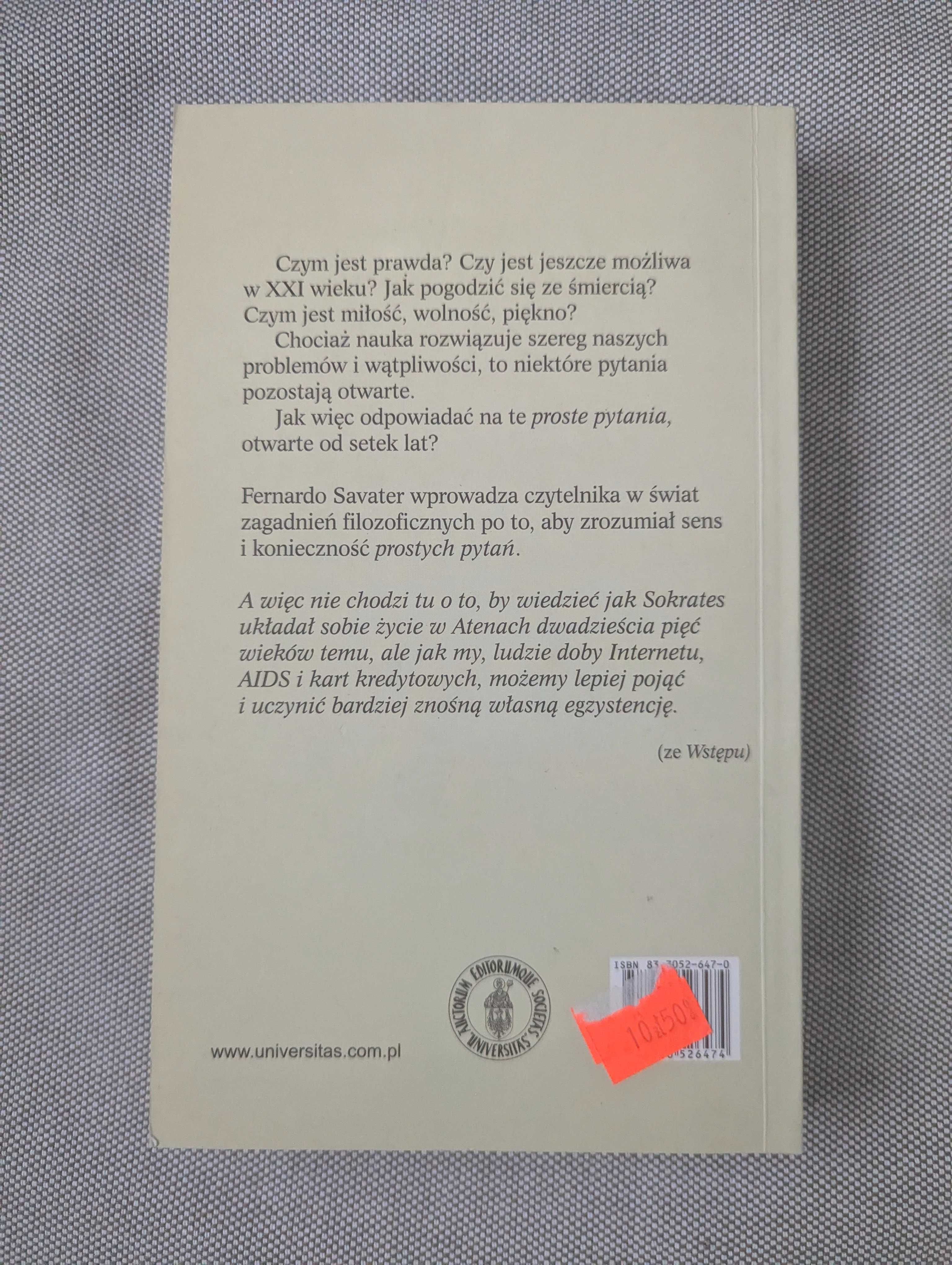 Proste pytania, Fernando Savater