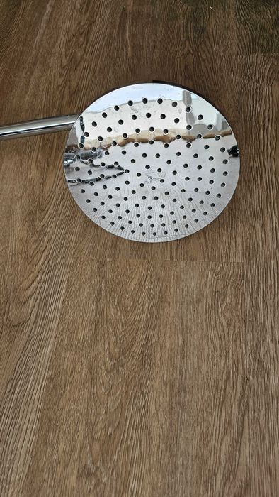 Conjunto de duche com torneira cromado