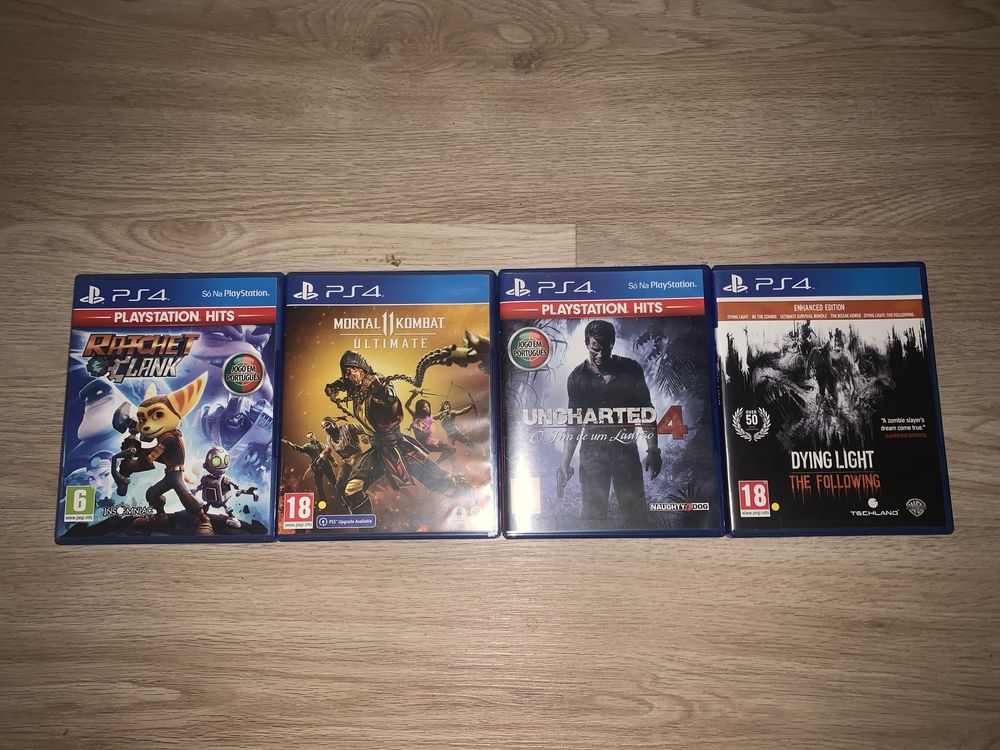 Jogos Playstation 4 (110€ conjunto | 5-20€ individualmente)