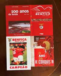 S. L. Benfica - Conjunto de Livros - Futebol