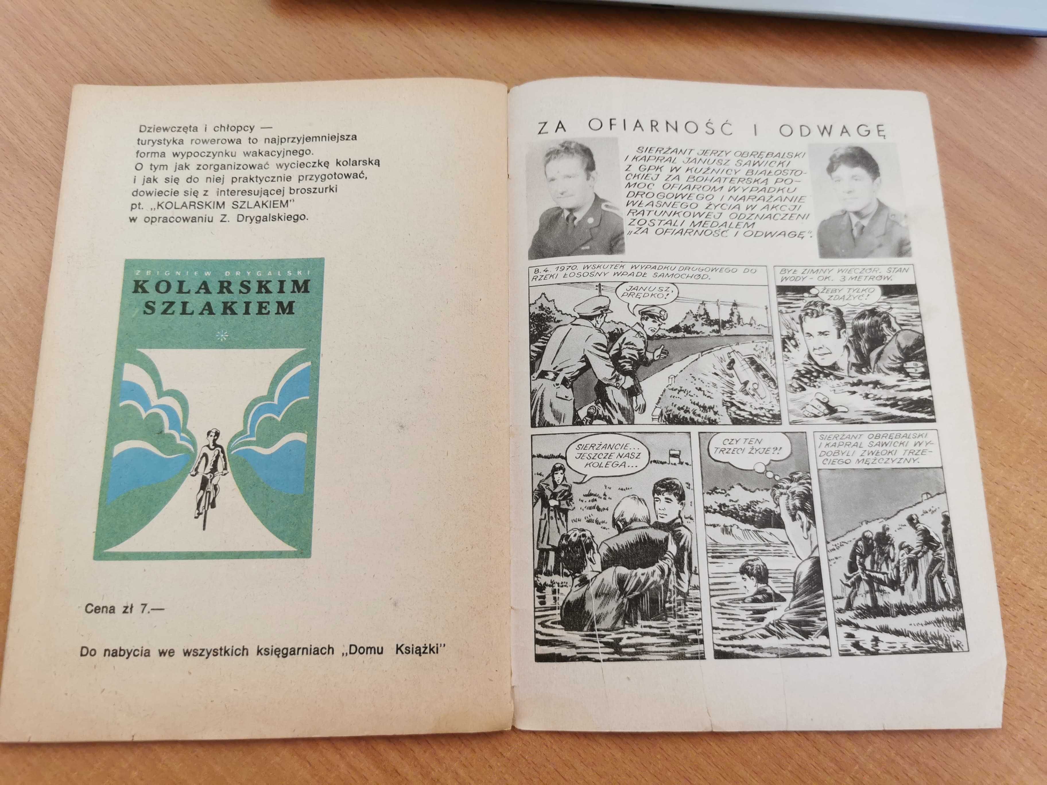 Kapitan Żbik – DWANAŚCIE KANISTRÓW - 1973 - pierwsze wydanie stan bdb