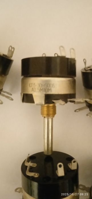 Резистор переменный 10 кОм с выключателем